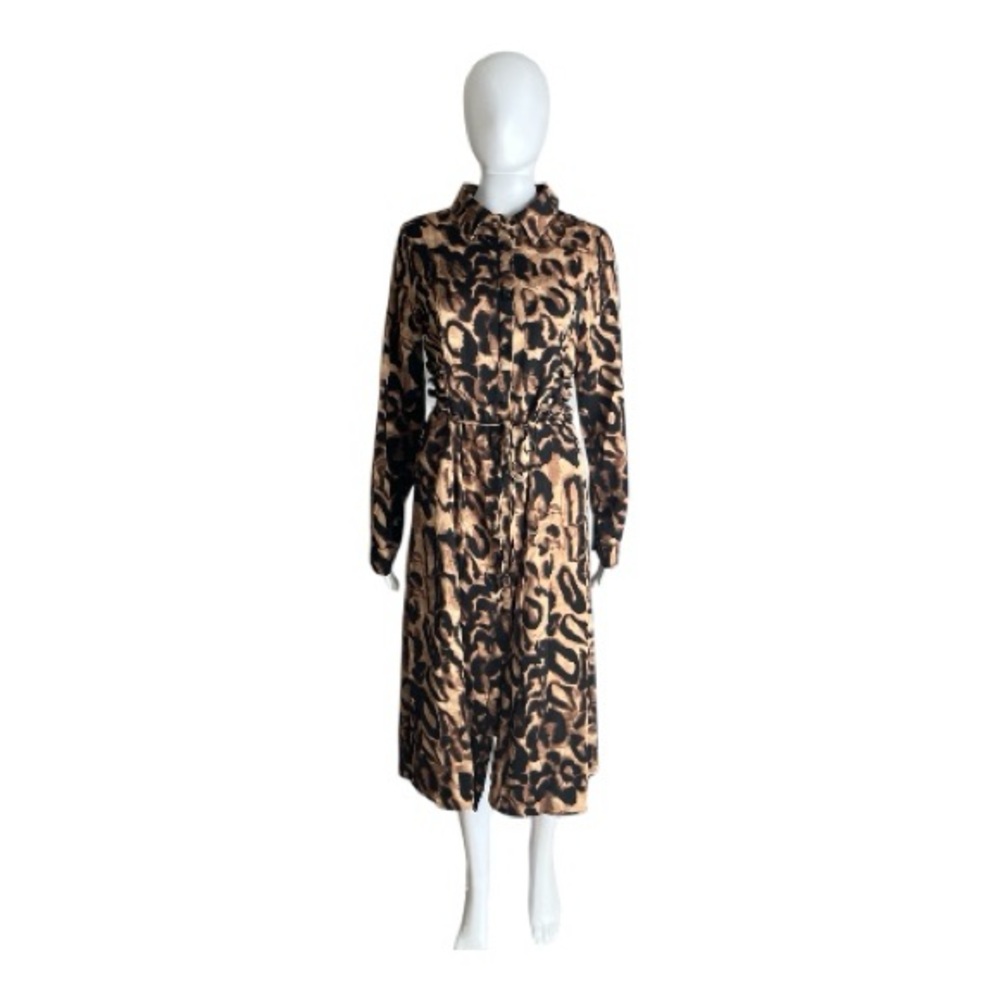 Fashion Nova Leopard Print Dress Size M